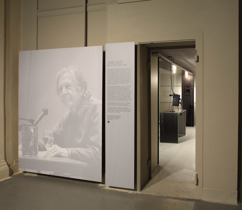 John Cage Exhibit photos by Whitney Cox